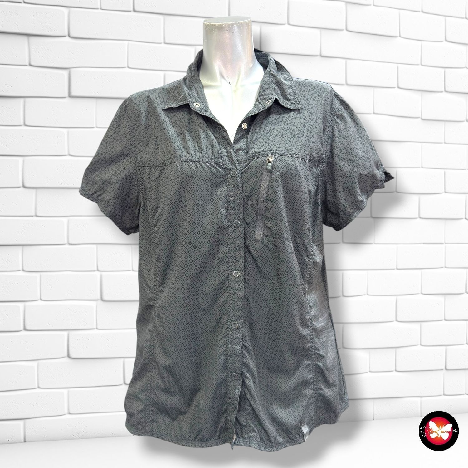 **HOY** Camisa outdoors MC KINLEY color Gris Talla 44 (pequeña)