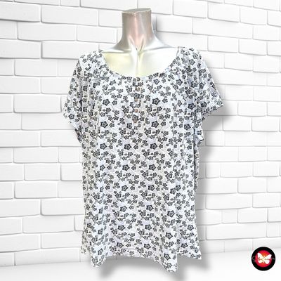 **HOY** Camiseta de manga corta VIA CORTESA color Celeste, blanco y azul marino Talla 50