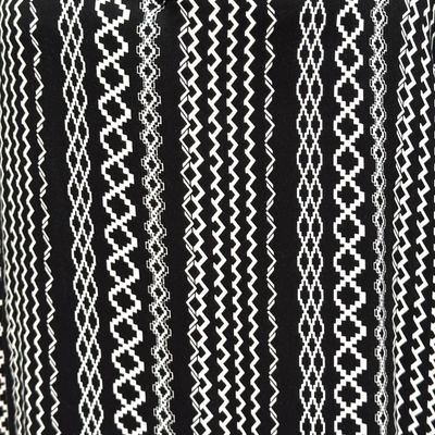 **HOY** Vestido blusón GINA color Negro y blanco Talla 46