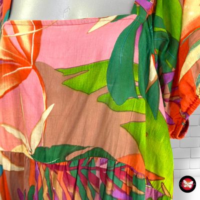 **HOY** Vestido largo de flores TRUE DESTINATIONS color Varios Talla XL