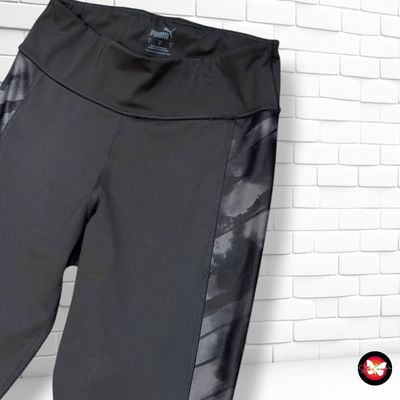 **HOY** Mallas deportivas piratas PUMA color Negro y gris Talla S