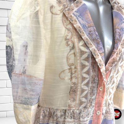 **HOY** Vestido camisero de mangas abullonadas MISS BELL color Varios Talla XXL (pequeña)