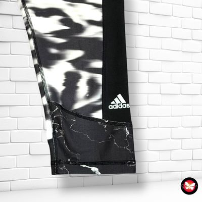 **HOY** Mallas deportivas piratas ADIDAS color Negro y blanco Talla S