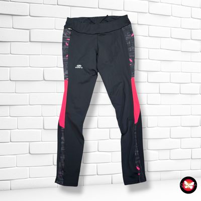 **HOY** Mallas deportivas KALENJI color Negro, gris y fresa Talla XS (grande)