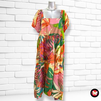 **HOY** Vestido largo de flores TRUE DESTINATIONS color Varios Talla XL