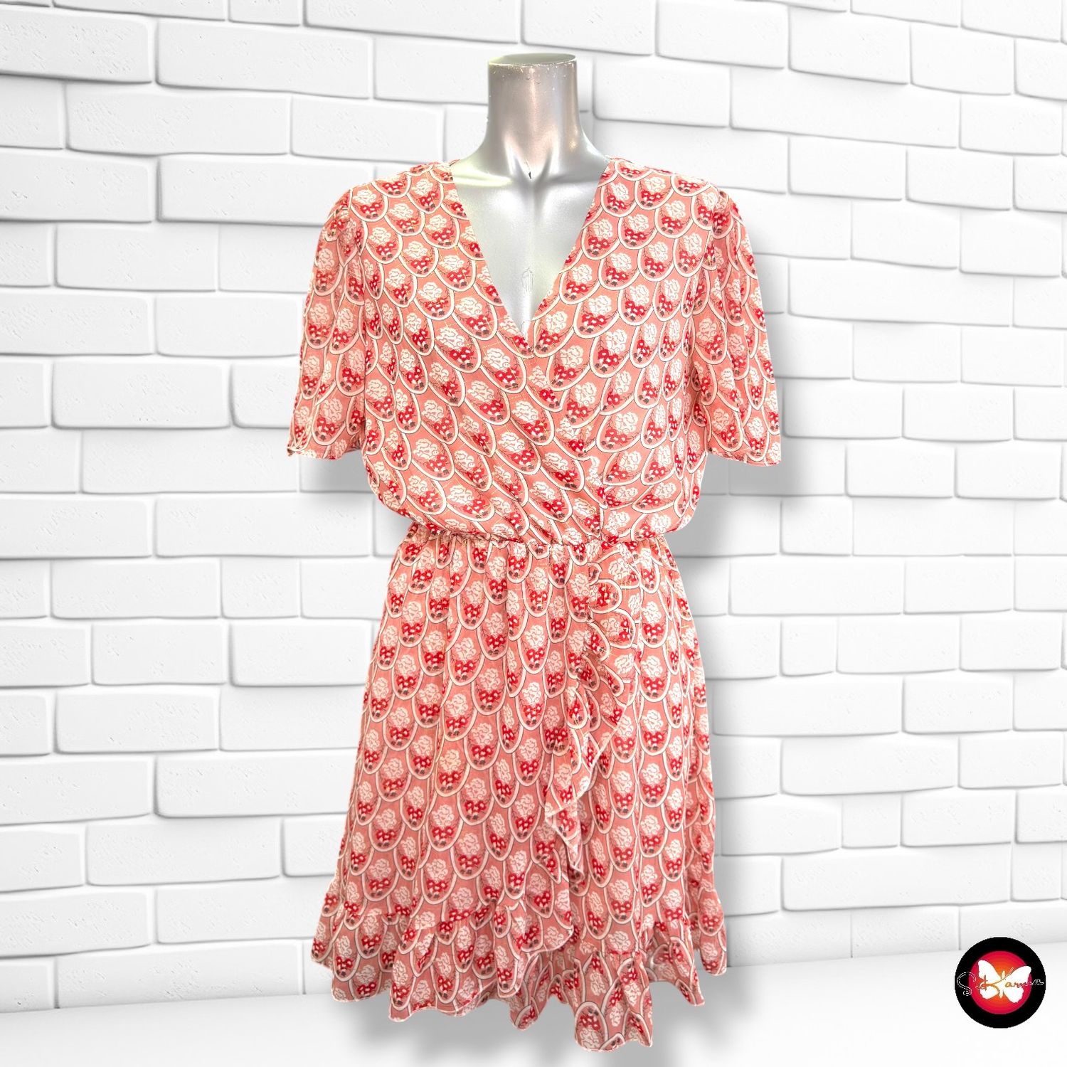 **HOY** Vestido de gasa FLAMANT ROSE color Rosa y varios Talla M