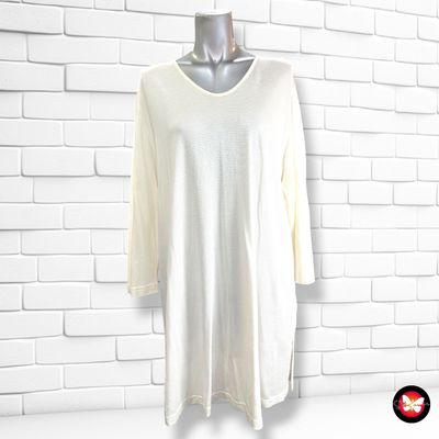 **HOY** Camiseta traslúcida de media manga ULLA POPKEN color Crema Talla 46/48
