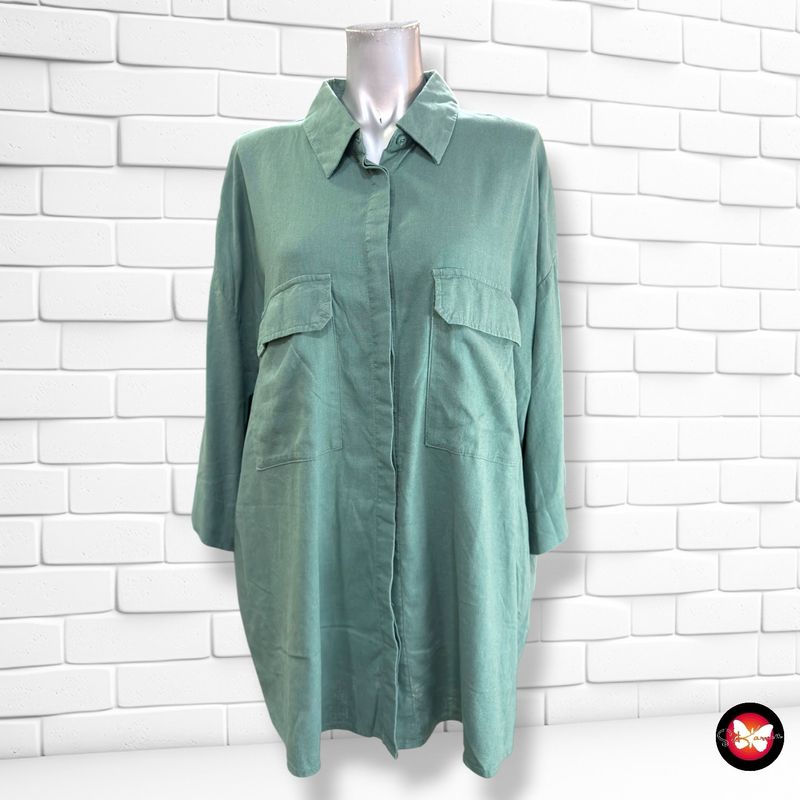 **HOY** Camisa de manga corta S.OLIVER color Verde Talla 46