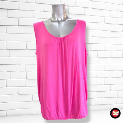 **HOY** Camiseta sin mangas básica JANINA color Rosa Talla 44