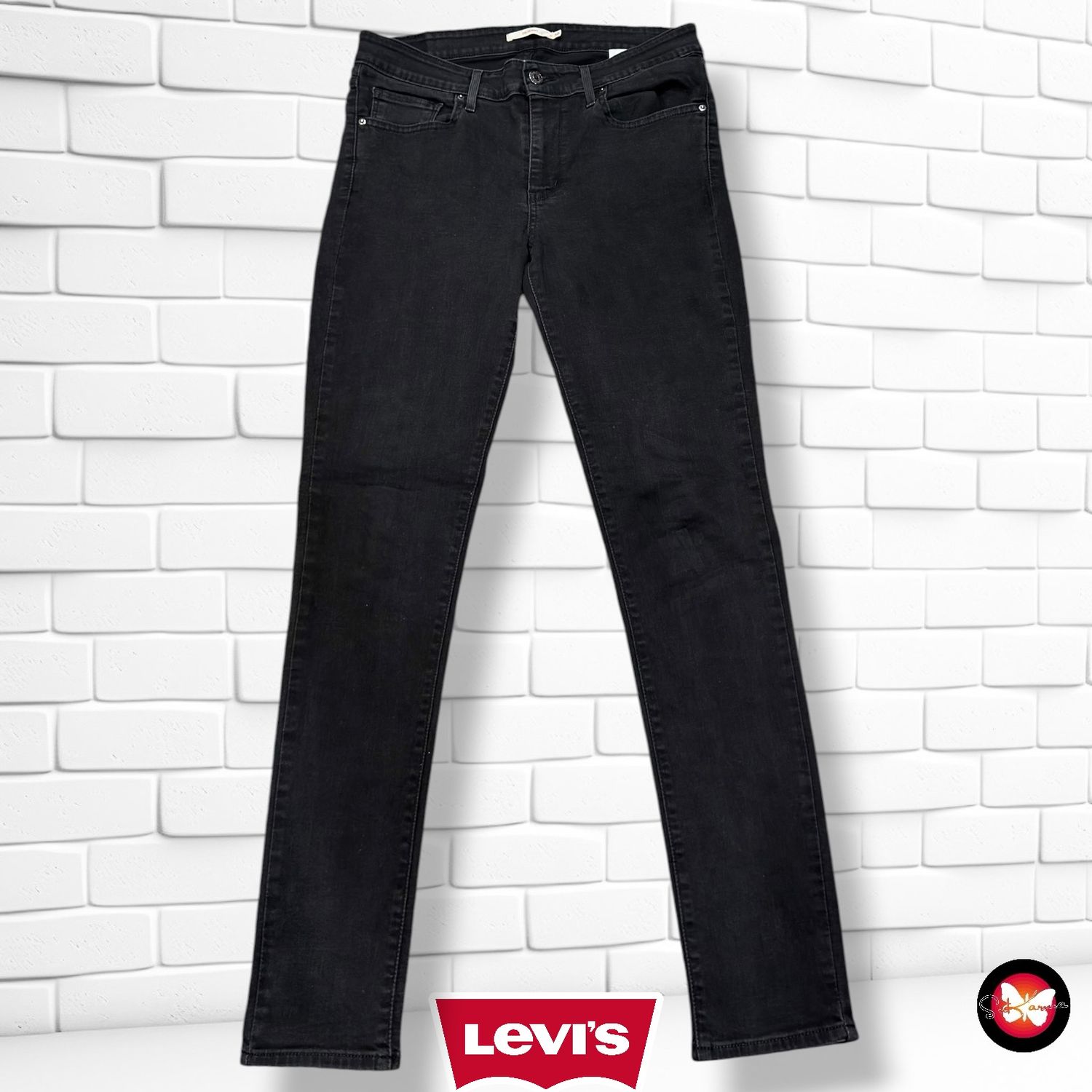**HOY** Pantalón 711 SKINNY LEVI’S color Negro Talla L (W30)