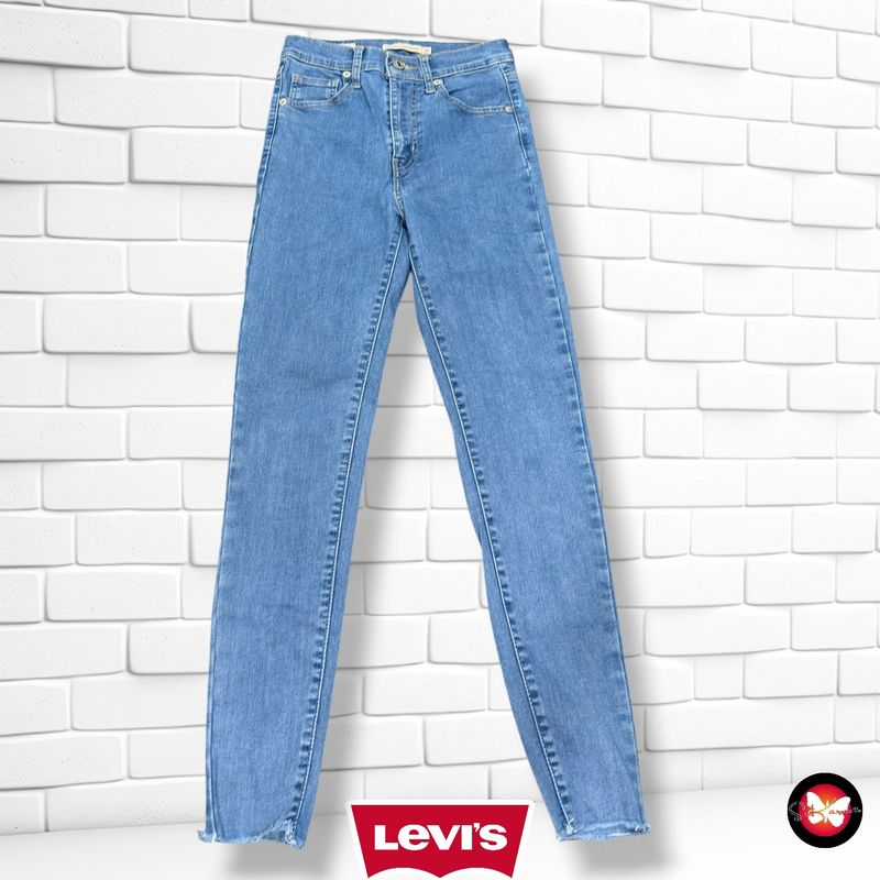 **HOY** Pantalón MILE HIGH SUPER SKINNY LEVI’S color Azul vaquero Talla XS (W25)