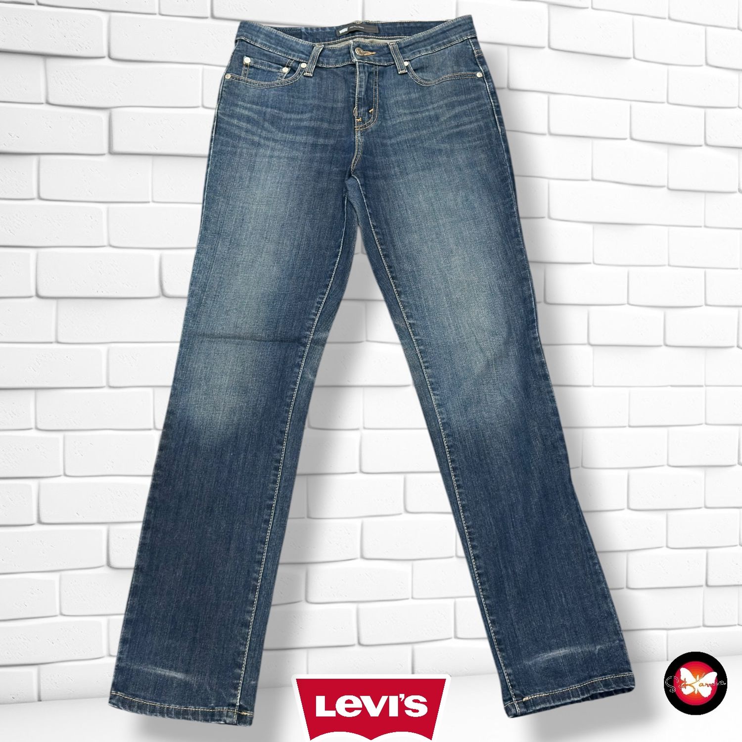 **HOY** Pantalón MID RISE SKINNY LEVI’S color Azul vaquero Talla M/L (W29 L32)