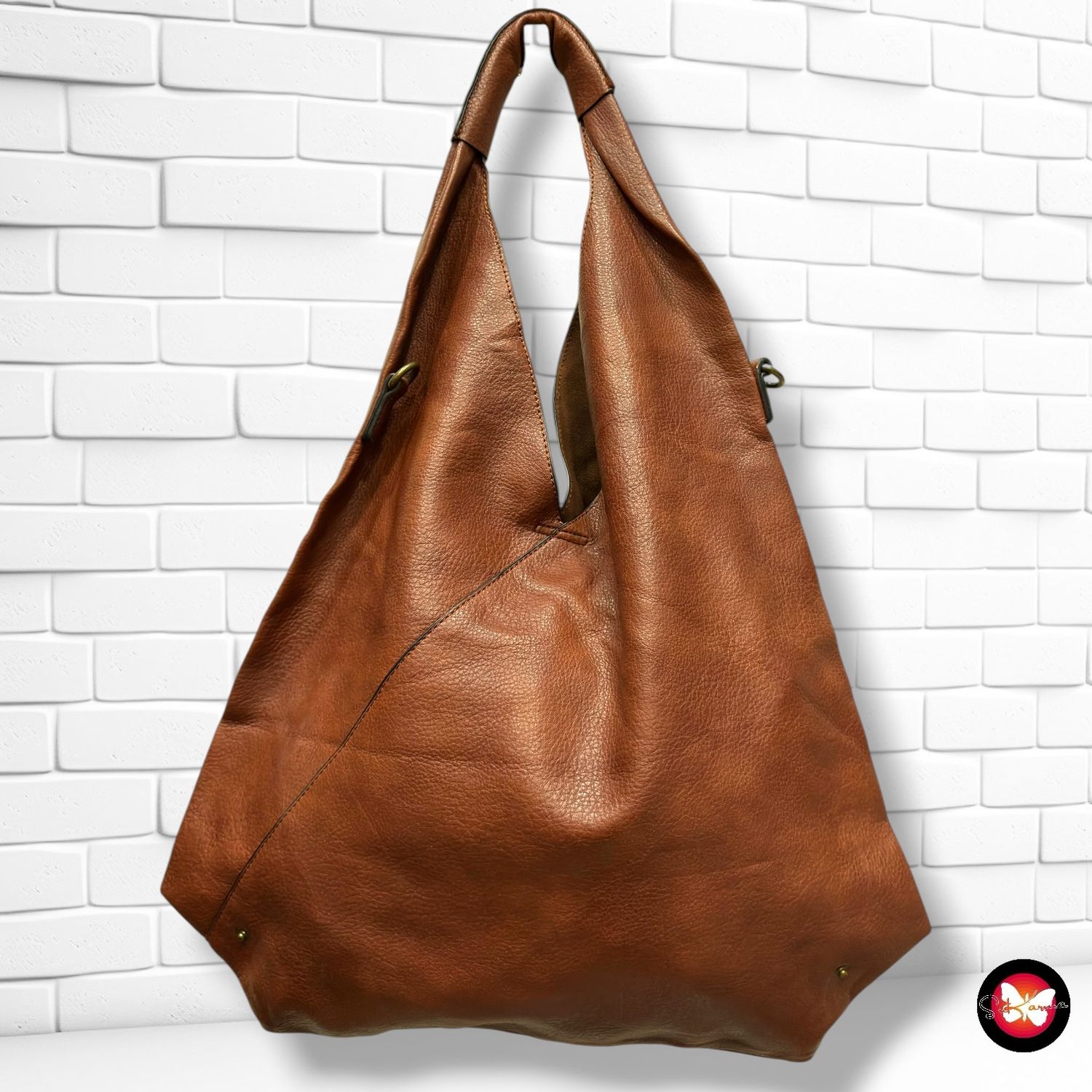 **HOY** Bolso de hombro  color Marrón Talla MAXI