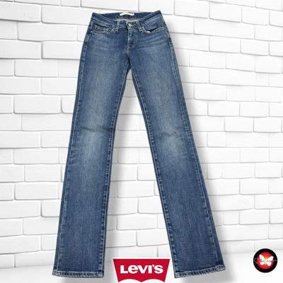 **HOY** Pantalón 714 STRAIGHT LEVI’S color Azul vaquero Talla XS (W24)