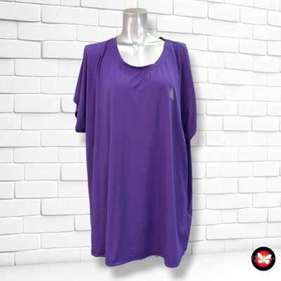 **HOY** Camiseta deportiva ACTIVE by ZIZZI color Violeta Talla L (muy grande)