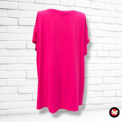 **HOY** Camiseta deportiva ACTIVE by ZIZZI color Fucsia Talla L (muy grande)
