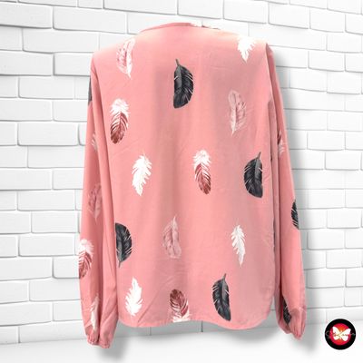 **HOY** Blusa de manga larga NIAY color Rosa y varios Talla M