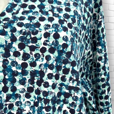 **HOY** Camiseta de media manga  color Azul, turquesa y blanco Talla 50