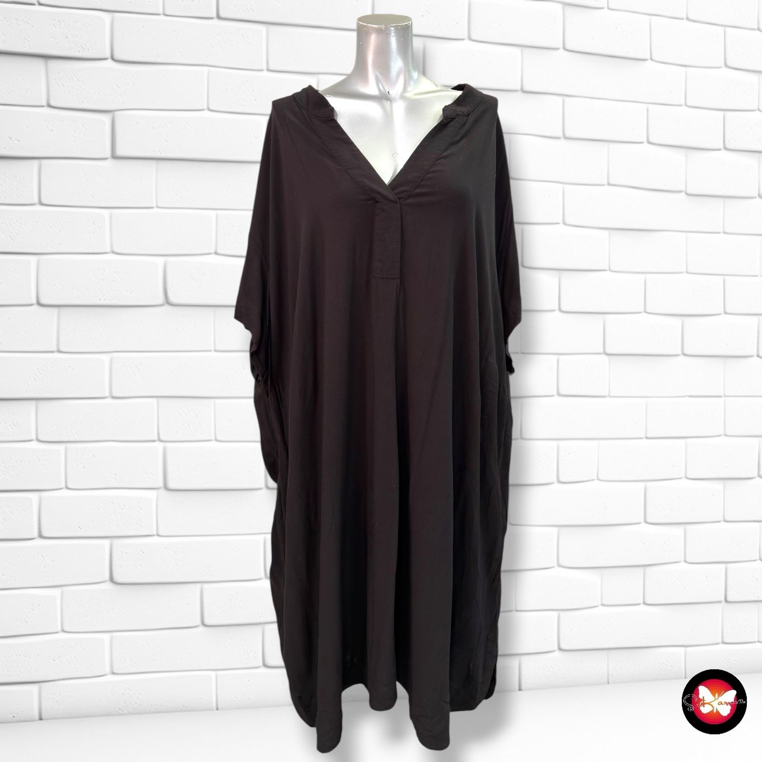 **HOY** Vestido blusón H&amp;M color Negro Talla 2XL (grande)