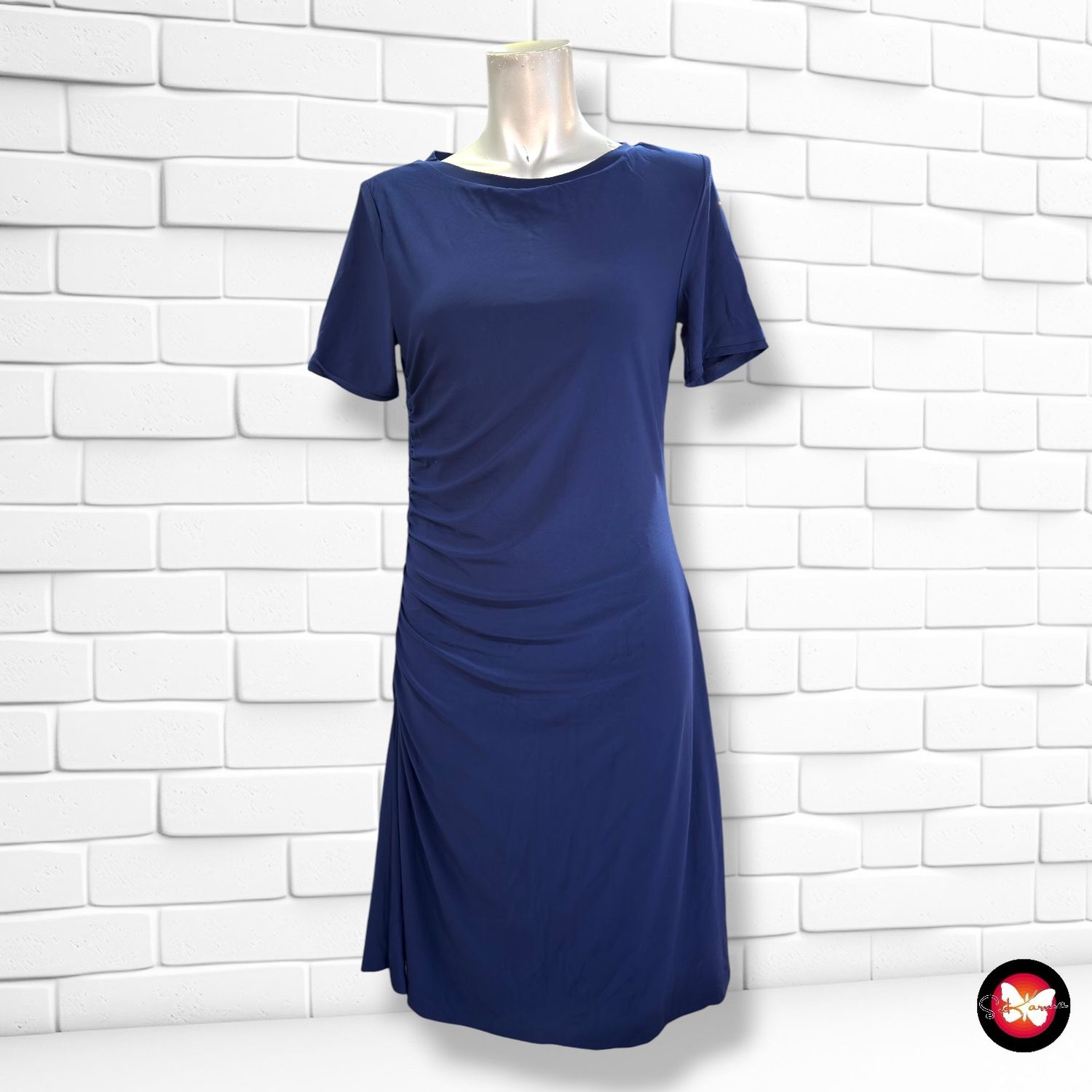 **HOY** Vestido con drapeado STEFFEN SCHRAUT color Azul Talla 36