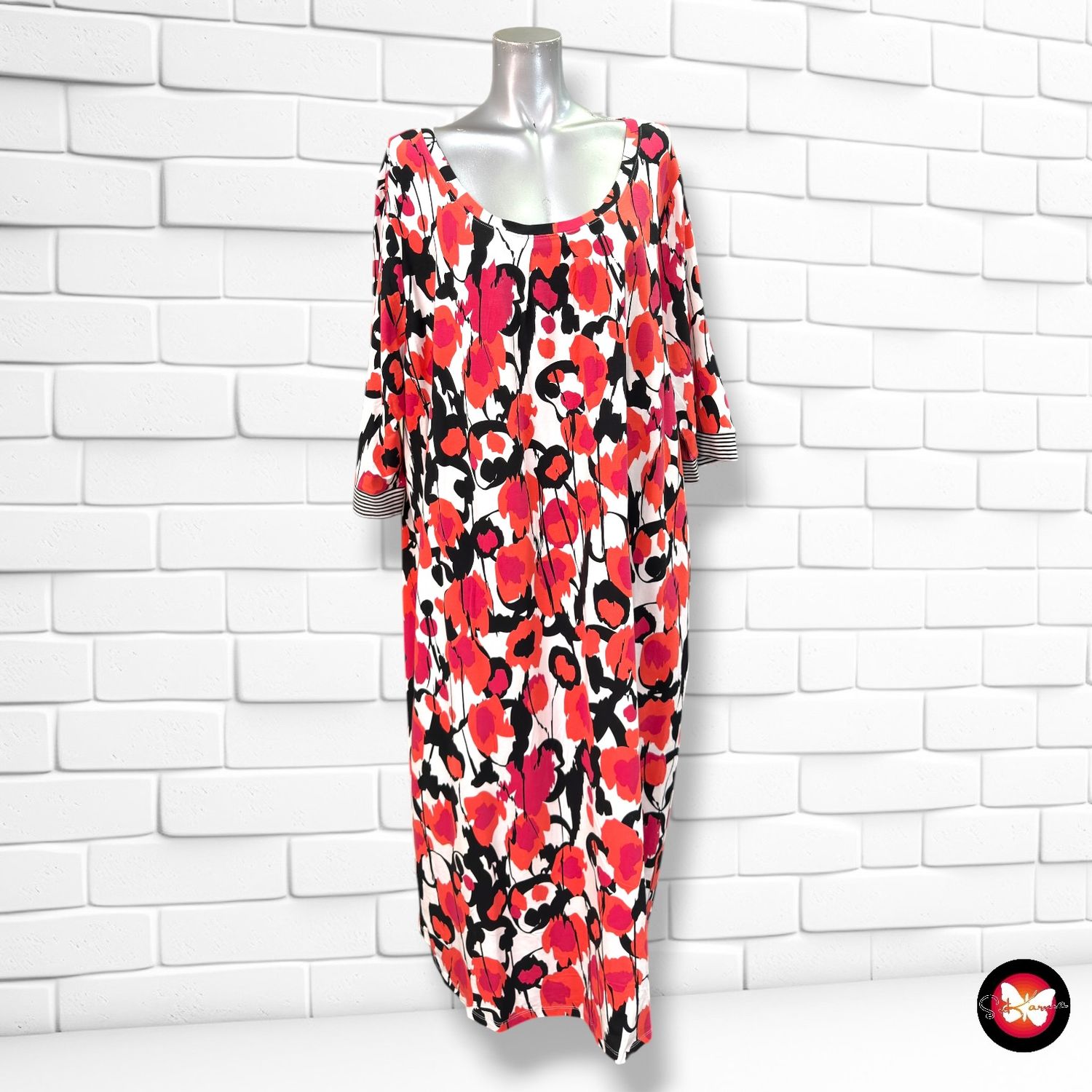 **HOY** Vestido de media manga BPC color Varios Talla 48/50