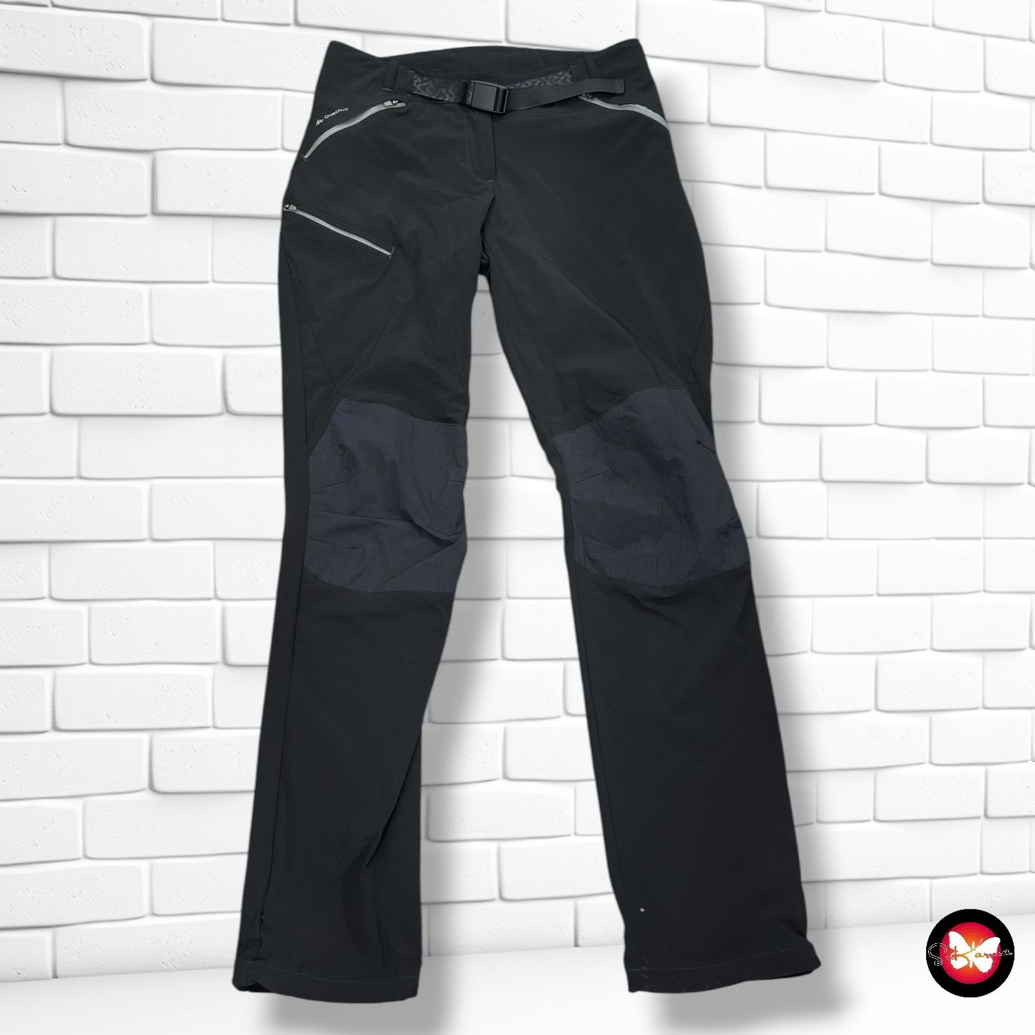 **HOY** Pantalón outdoors QUECHUA color Negro Talla M/L