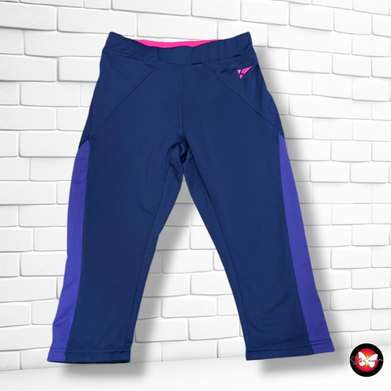 **HOY** Mallas deportivas piratas  color Azul y violeta Talla S