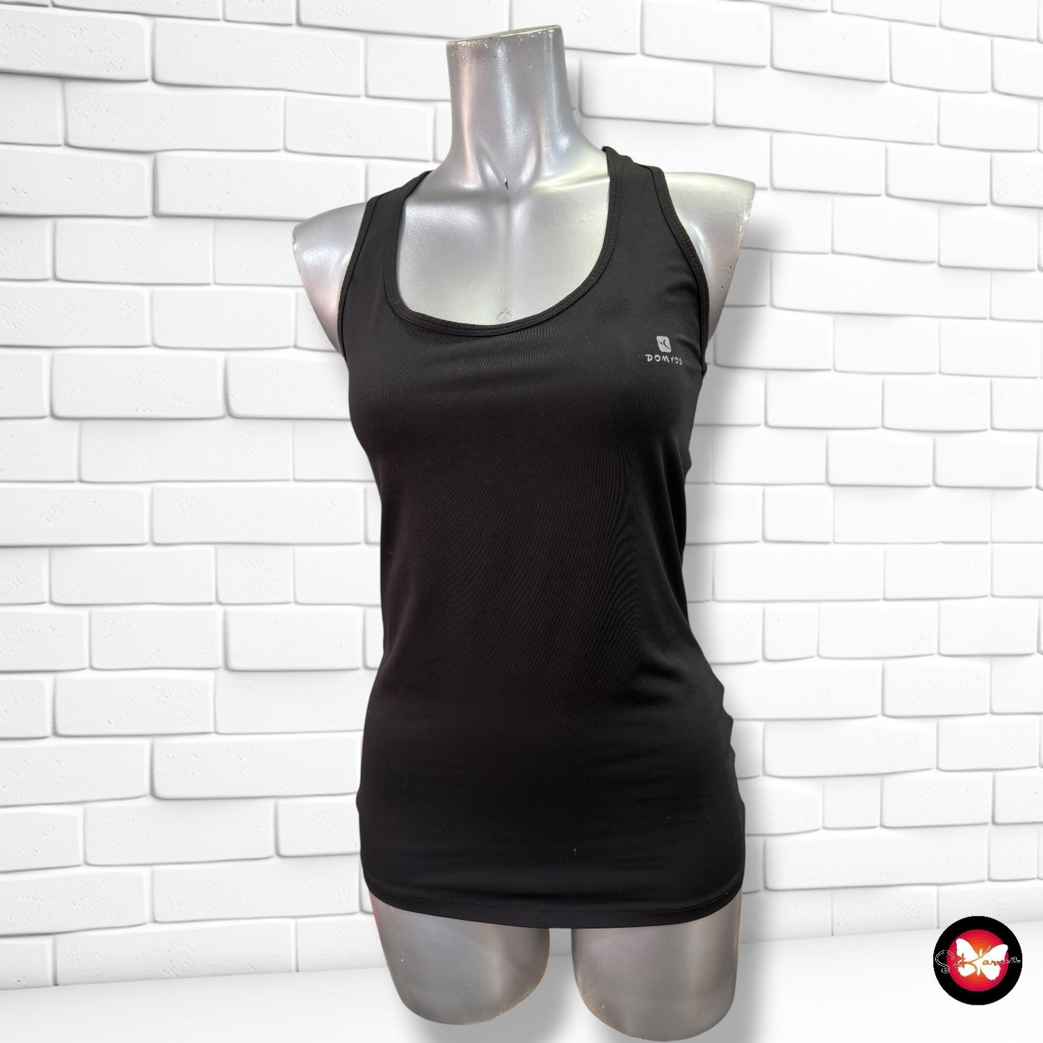 **HOY** Camiseta deportiva DOMYOS color Negro Talla 36