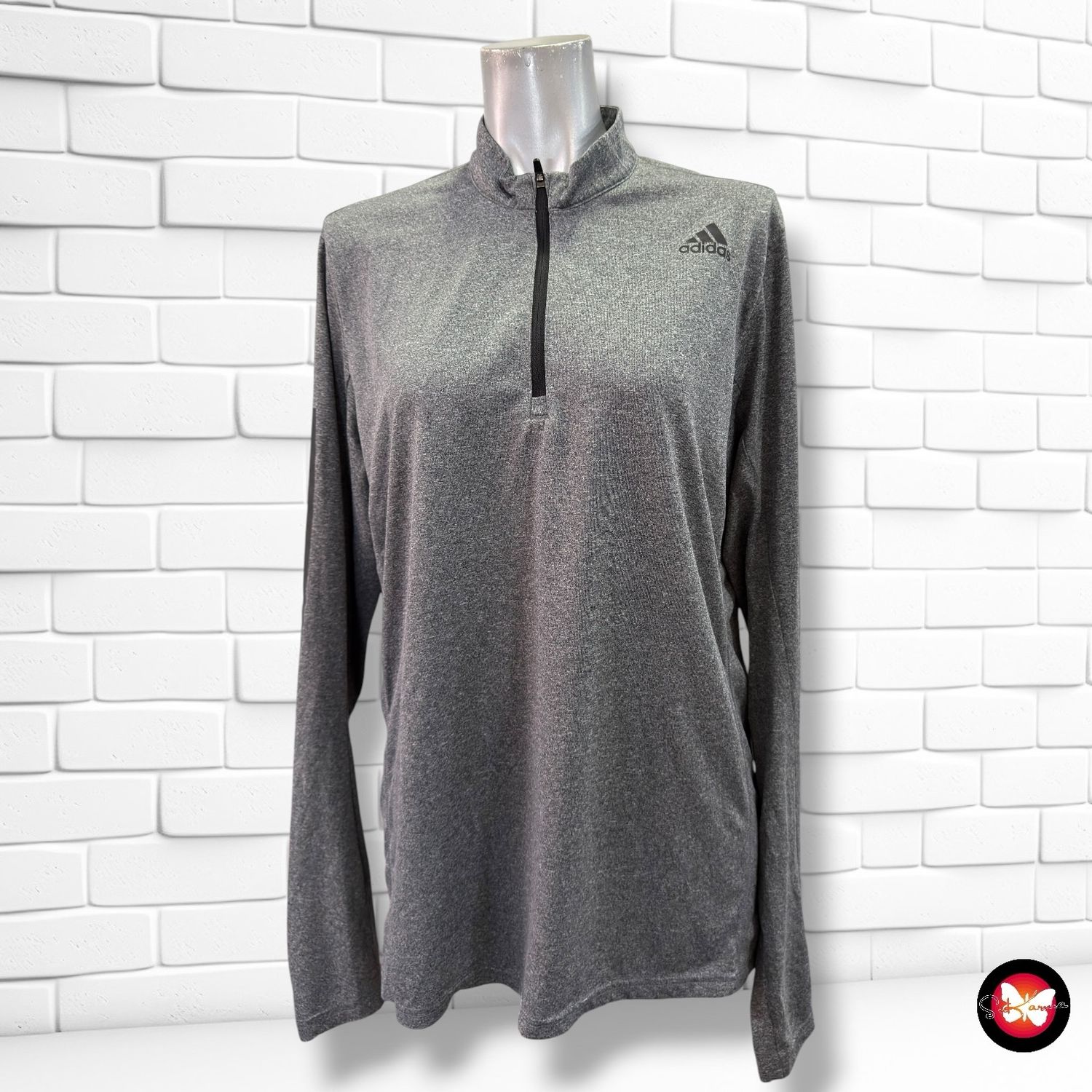 **HOY** Camiseta deportiva de manga larga ADIDAS color Gris Talla M