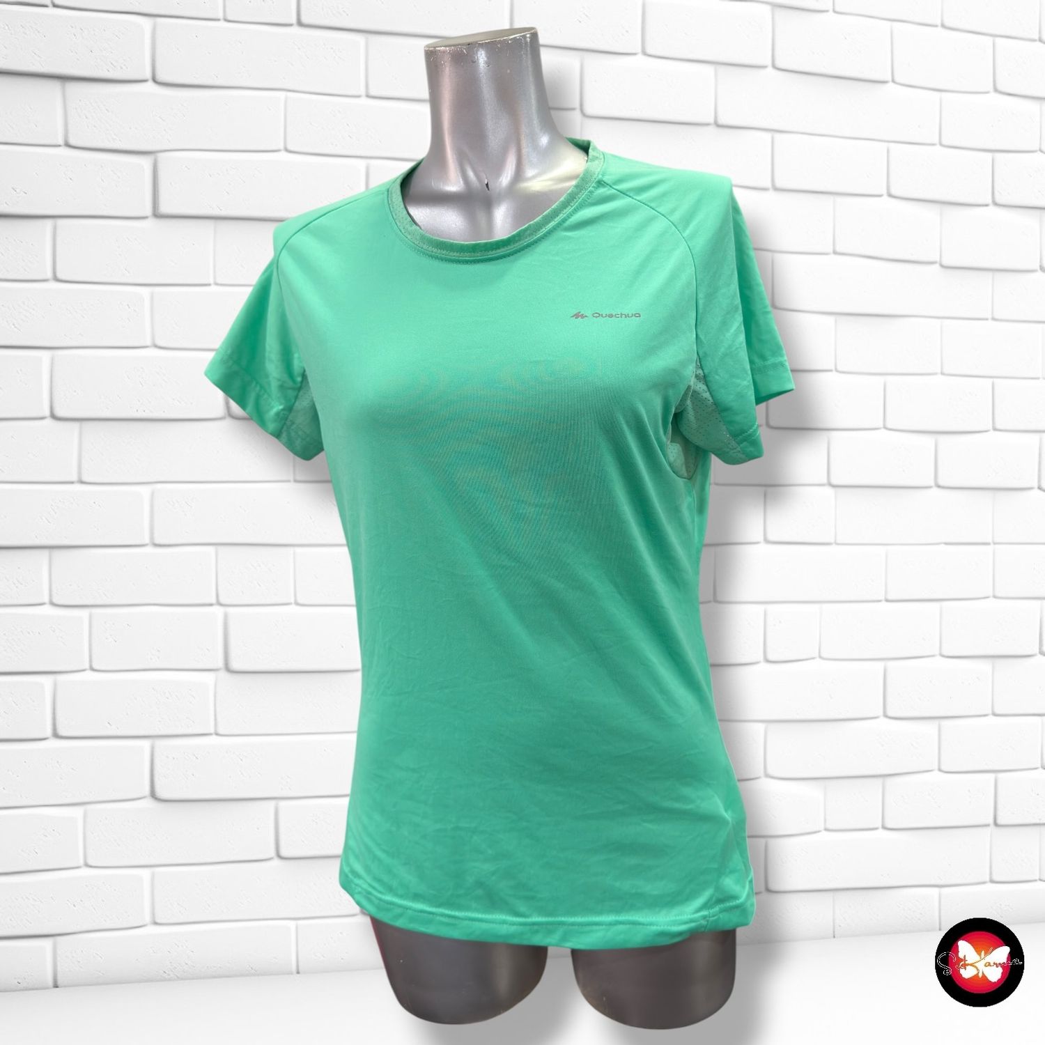 **HOY** Camiseta deportiva QUECHUA color Verde Talla M