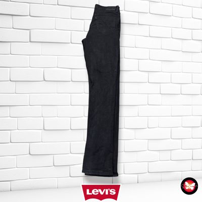 **HOY** Pantalón 724 HIGH RISE STRAIGHT LEVI’S color Negro Talla L (W30)