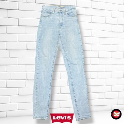 **HOY** Pantalón MILE HIGH SUPER SKINNY LEVI’S color Azul vaquero Talla XS (W25)