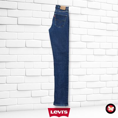 **HOY** Pantalón MILE HIGH SUPER SKINNY LEVI’S color Azul vaquero oscuro Talla M (W28)