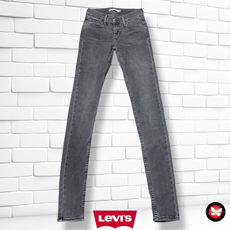 **HOY** Pantalón 710 SUPER SKINNY LEVI’S color Gris vaquero Talla XS (W25)