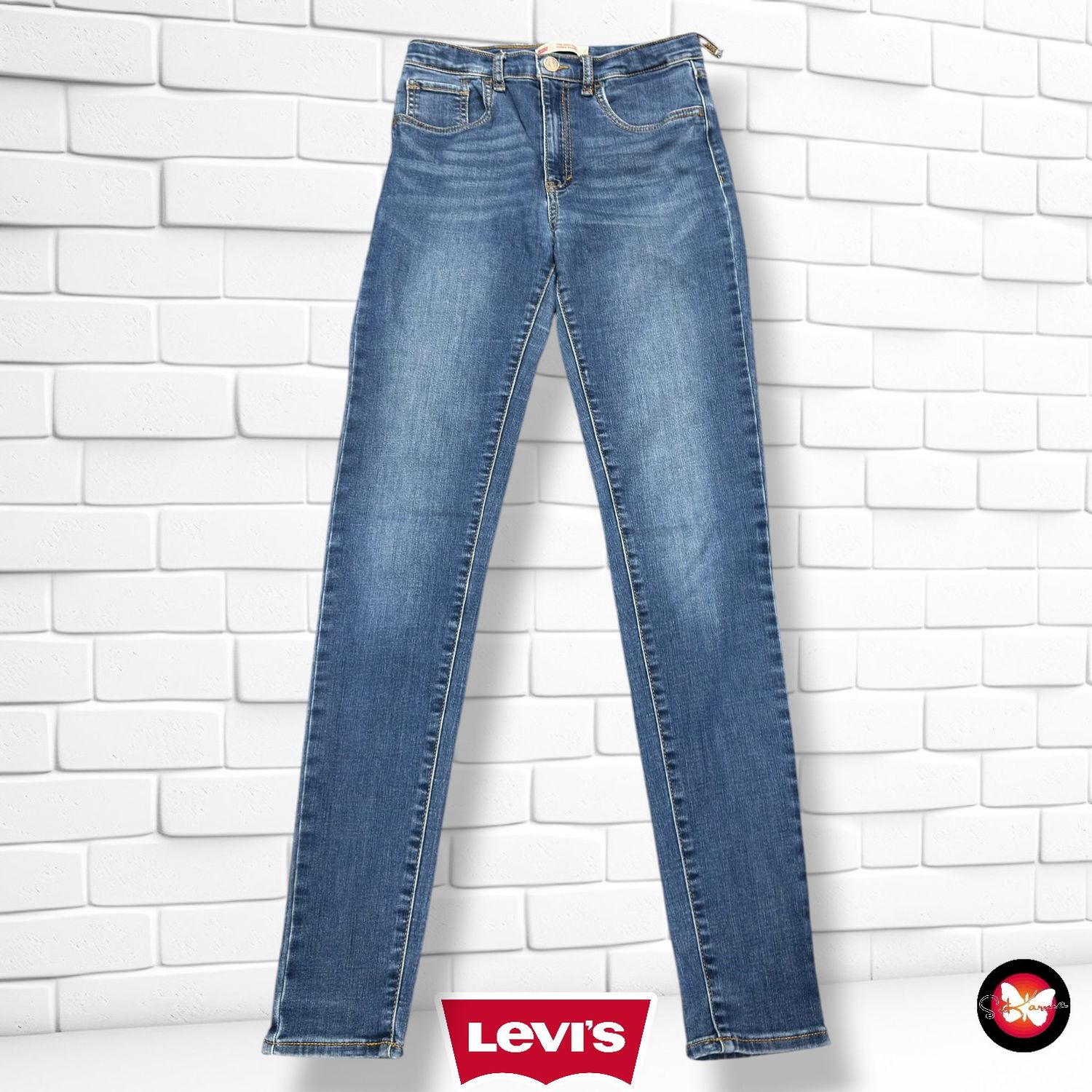 **HOY** Pantalón 720 HIGH RISE SUPER SKINNY LEVI’S color Azul vaquero Talla 14 años