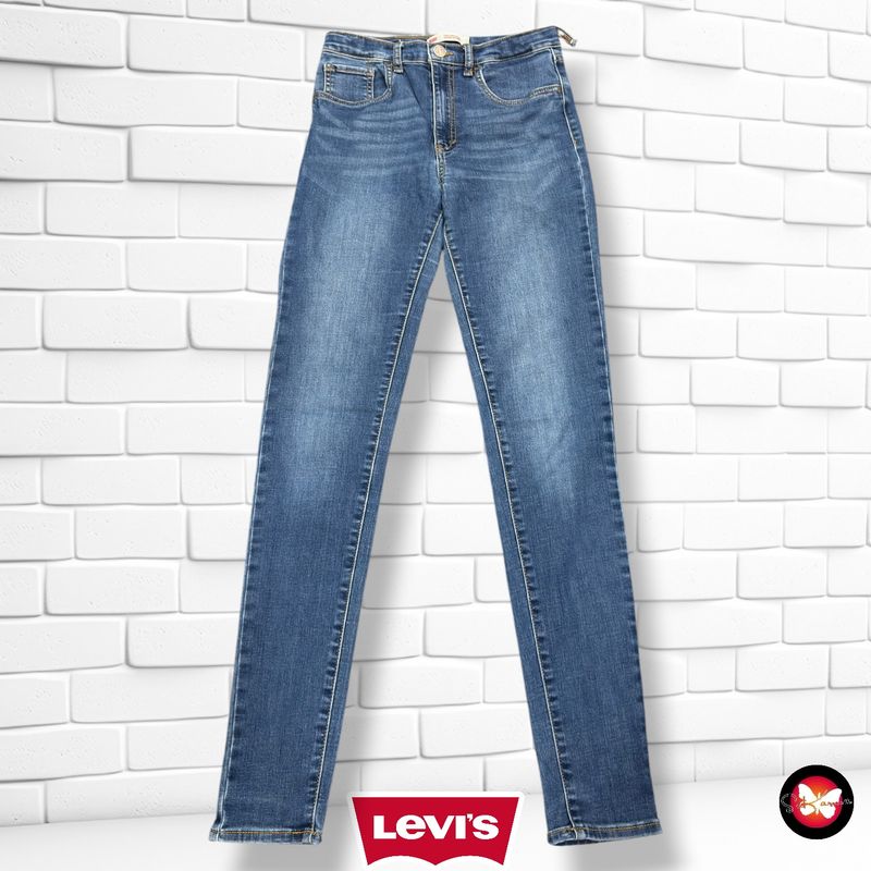 **HOY** Pantalón 720 HIGH RISE SUPER SKINNY LEVI’S color Azul vaquero Talla 14 años