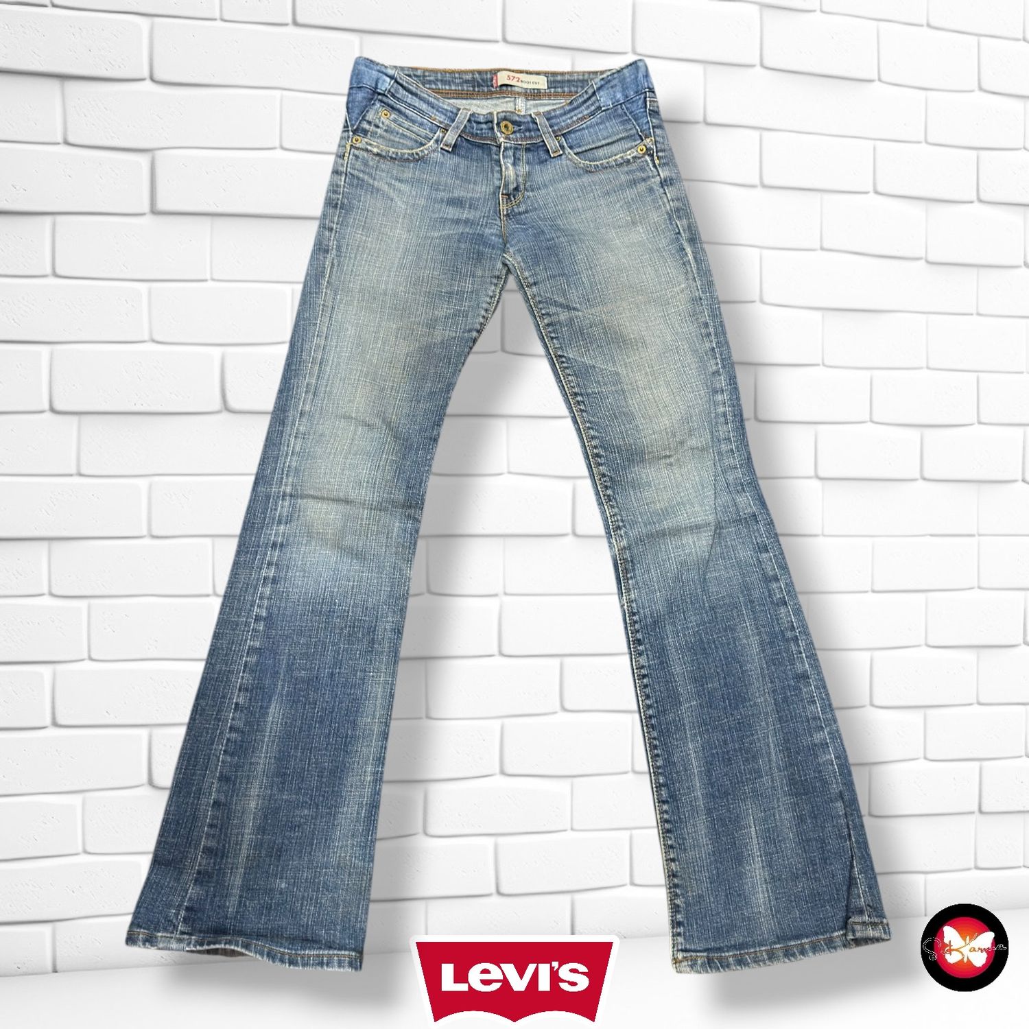 **HOY** Pantalón 572 BOOT CUT LEVI’S color Azul vaquero Talla S