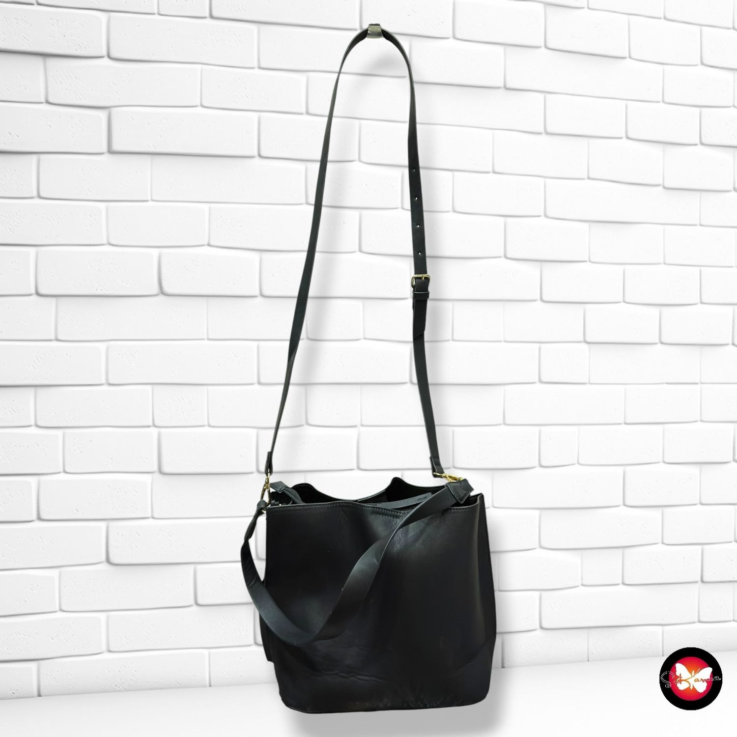 **HOY** Bolso bandolera / de hombro  color Negro Talla MEDIANO