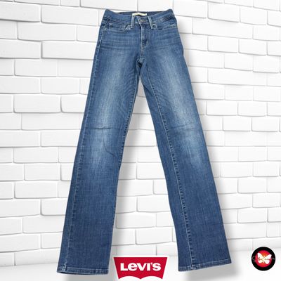 **HOY** Pantalón SLIMMING STRAIGHT LEVI’S color Azul vaquero Talla XS (W24)