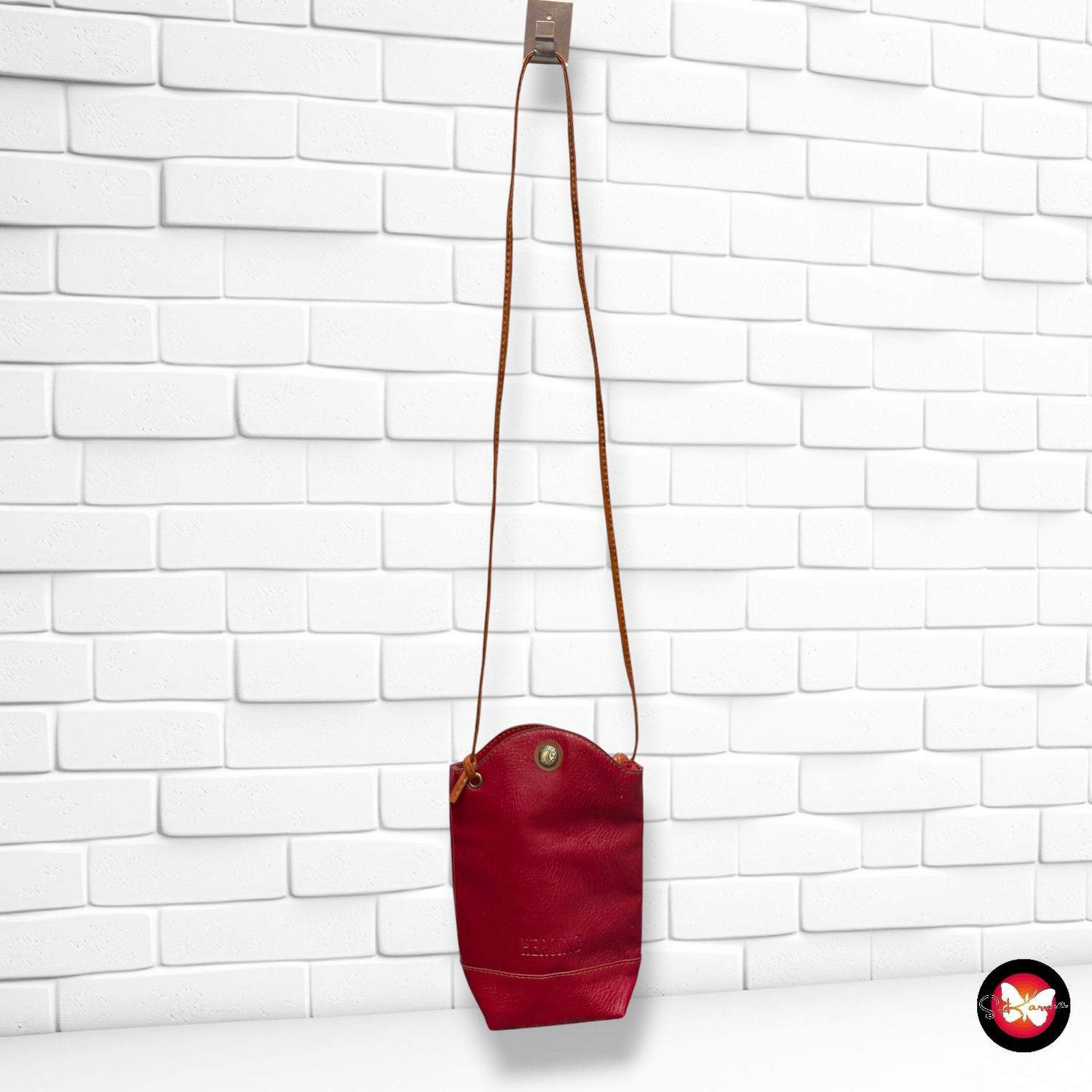 **HOY** Bolso bandolera  color Rojo Talla MINI
