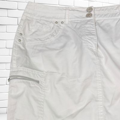**HOY** Falda tipo vaquera BIBA color Blanco Talla 38