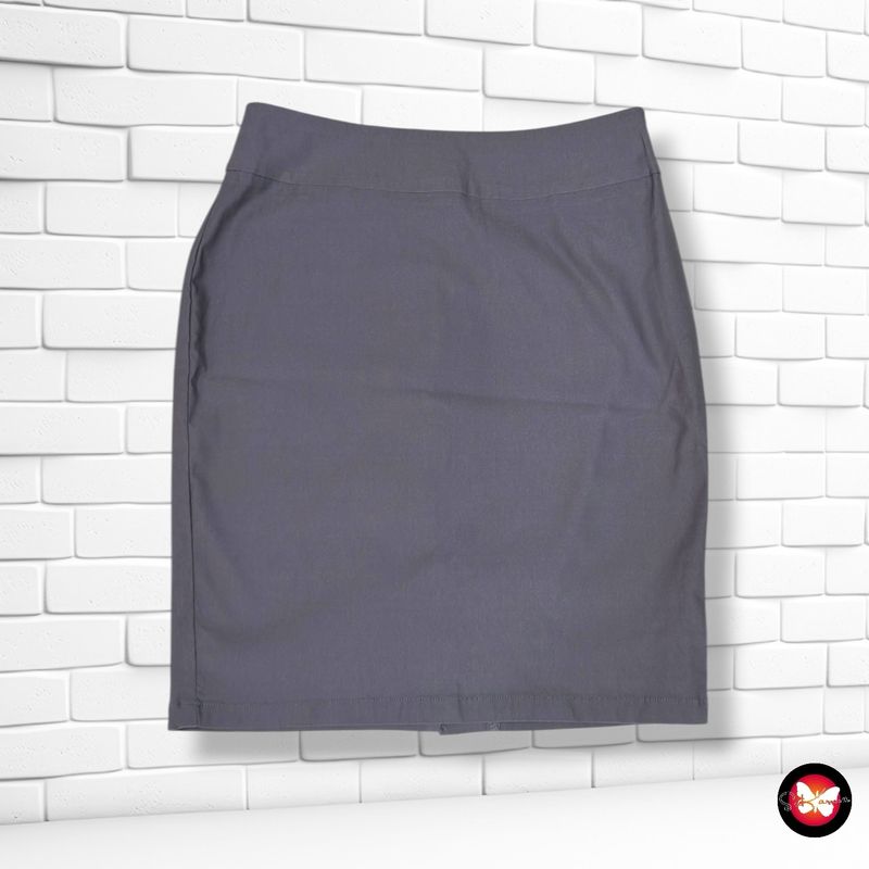 **HOY** Falda básica office KATE KASIN color Gris Talla M (pequeña)