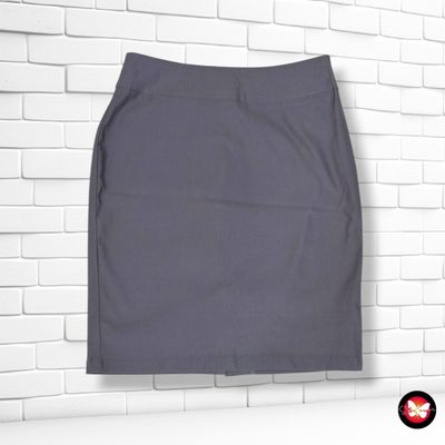 **HOY** Falda básica office KATE KASIN color Gris Talla M (pequeña)