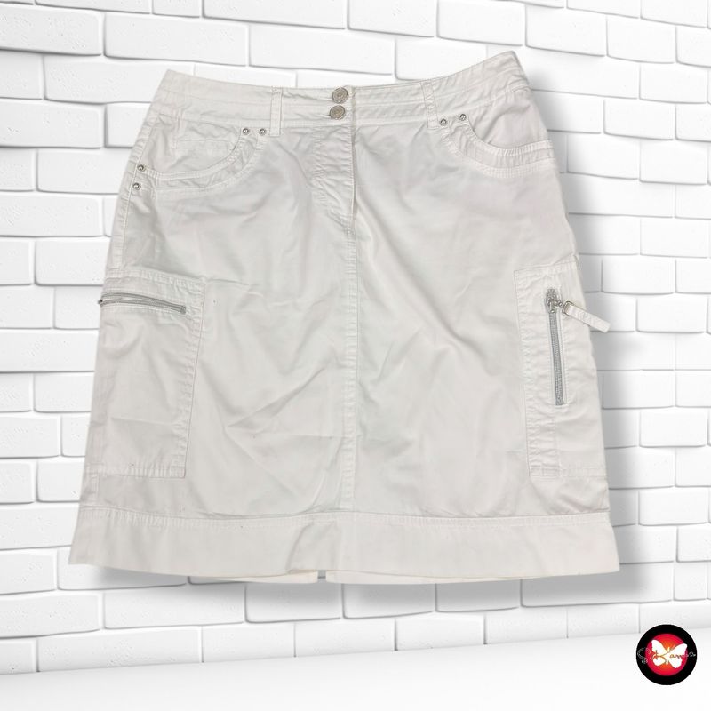 **HOY** Falda tipo vaquera BIBA color Blanco Talla 38