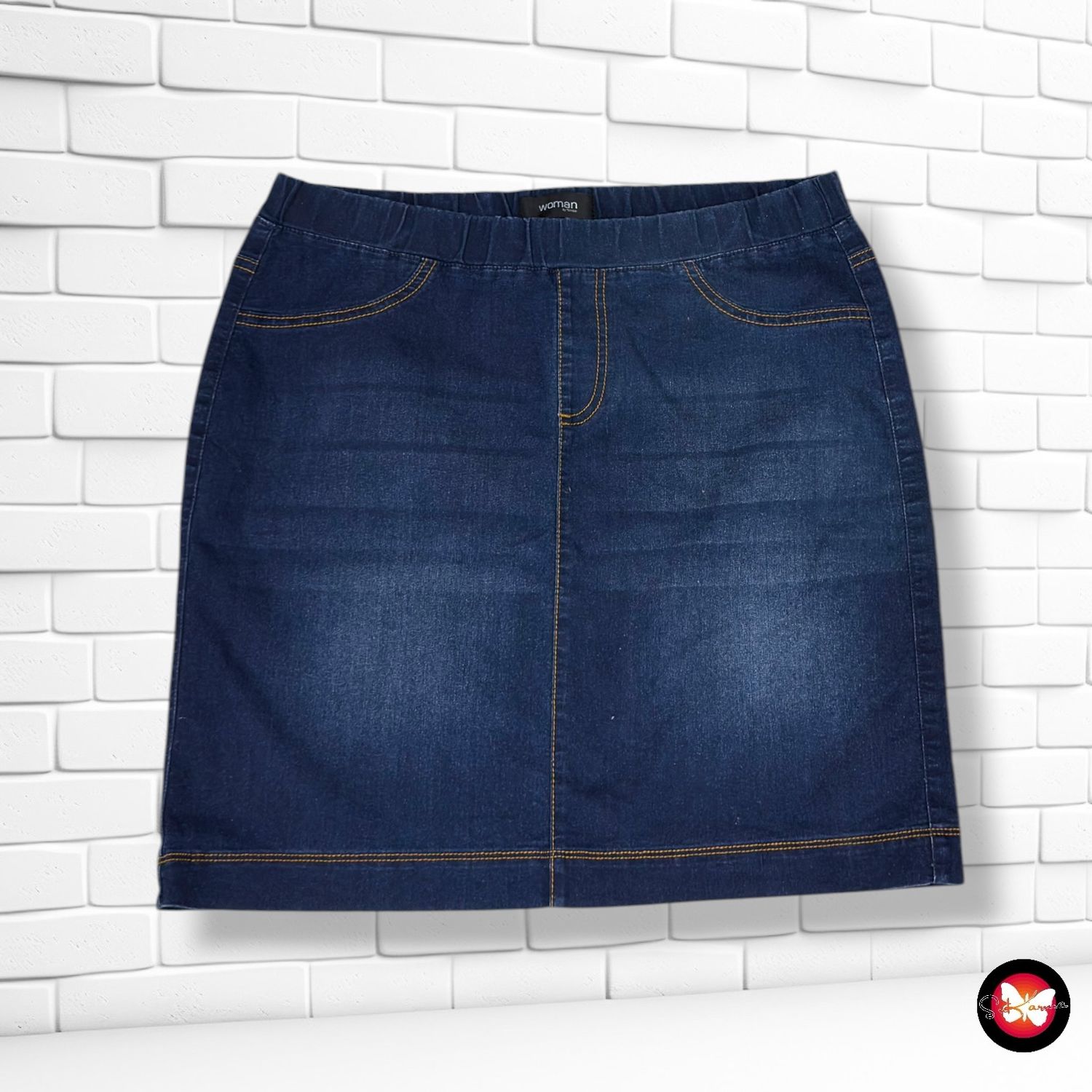 **HOY** Falda vaquera WOMAN by TCHIBO color Azul vaquero Talla 40