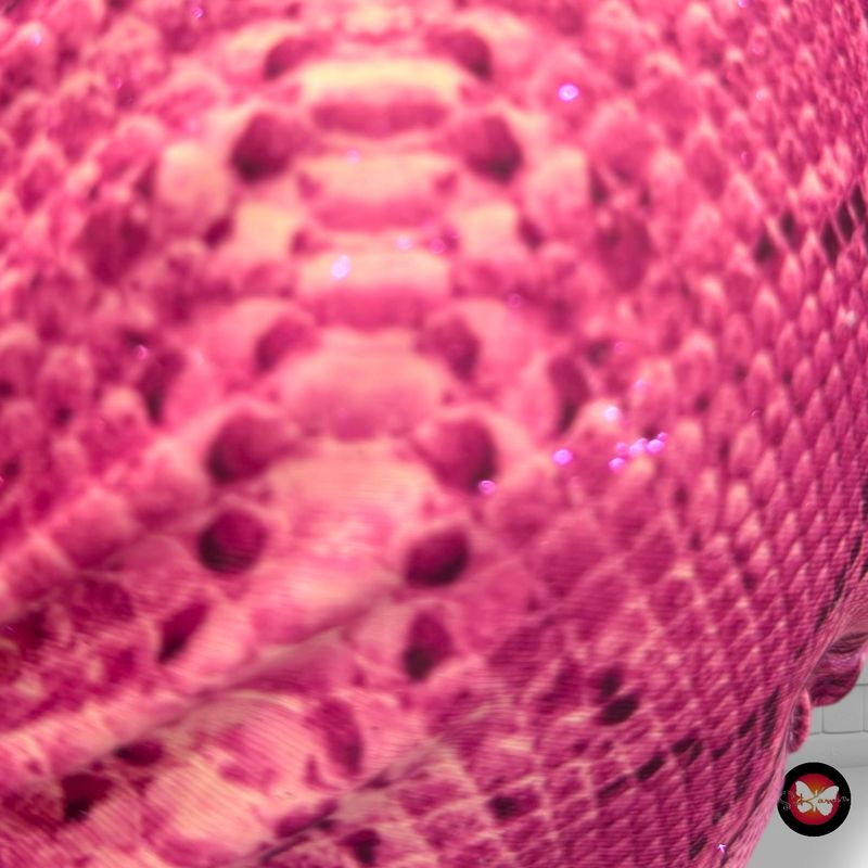 Bikini estampado serpiente FEELING color Magenta Talla S