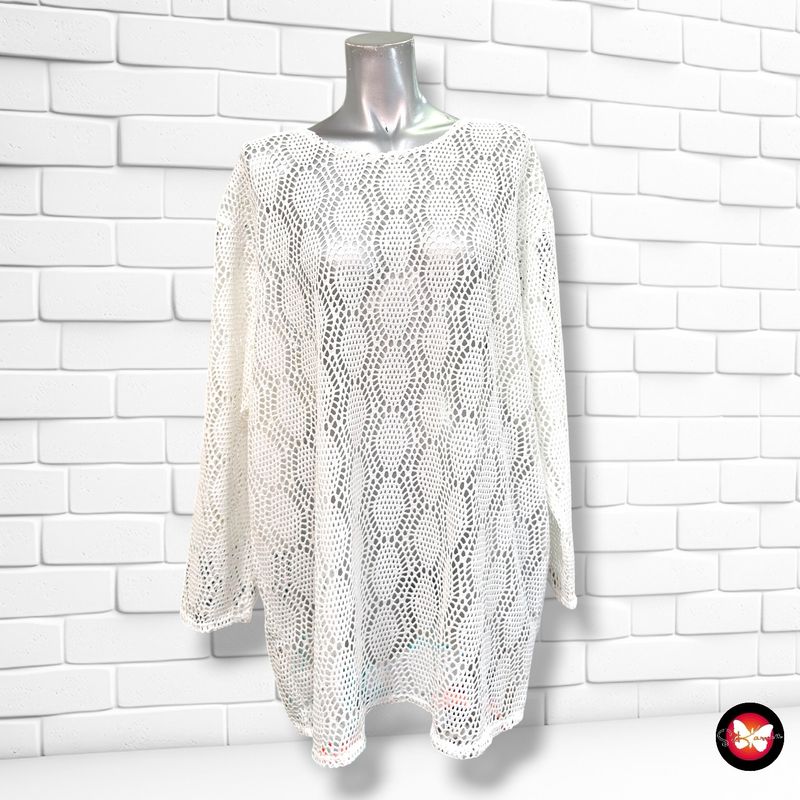 **HOY** Blusa caladita playera  color Blanco Talla ÚNICA GRANDE