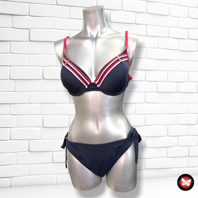 **HOY** Bikini marinero con pecho armado color Azul Talla 46