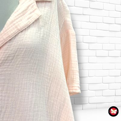**HOY** Camisa de manga corta ESMARA color Rosa Talla 44/46