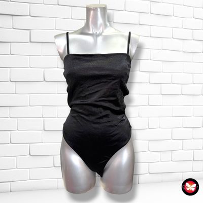 **HOY** Body de lycra BERSHKA color Negro Talla M